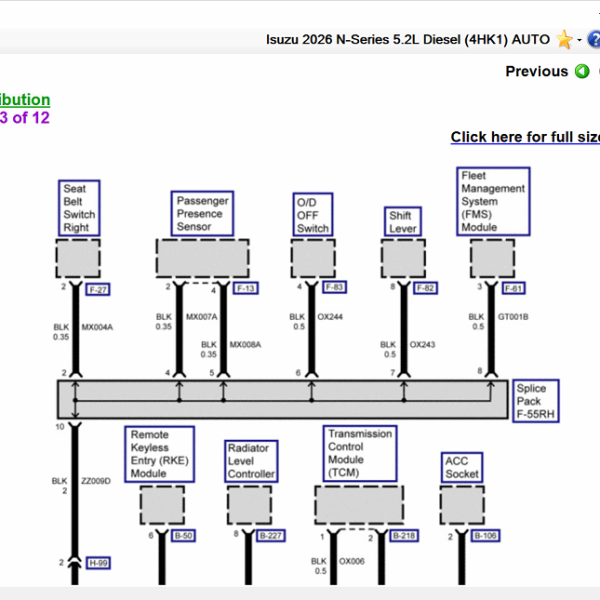 Isuzu US-IDSS 05-2025