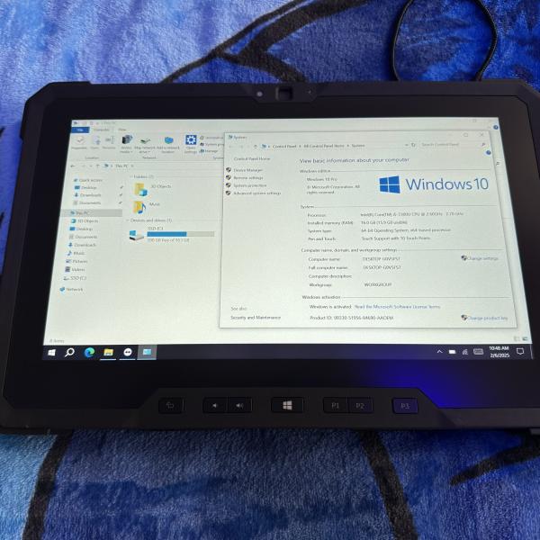 DELL Latitude Tablet 7212 Rugged